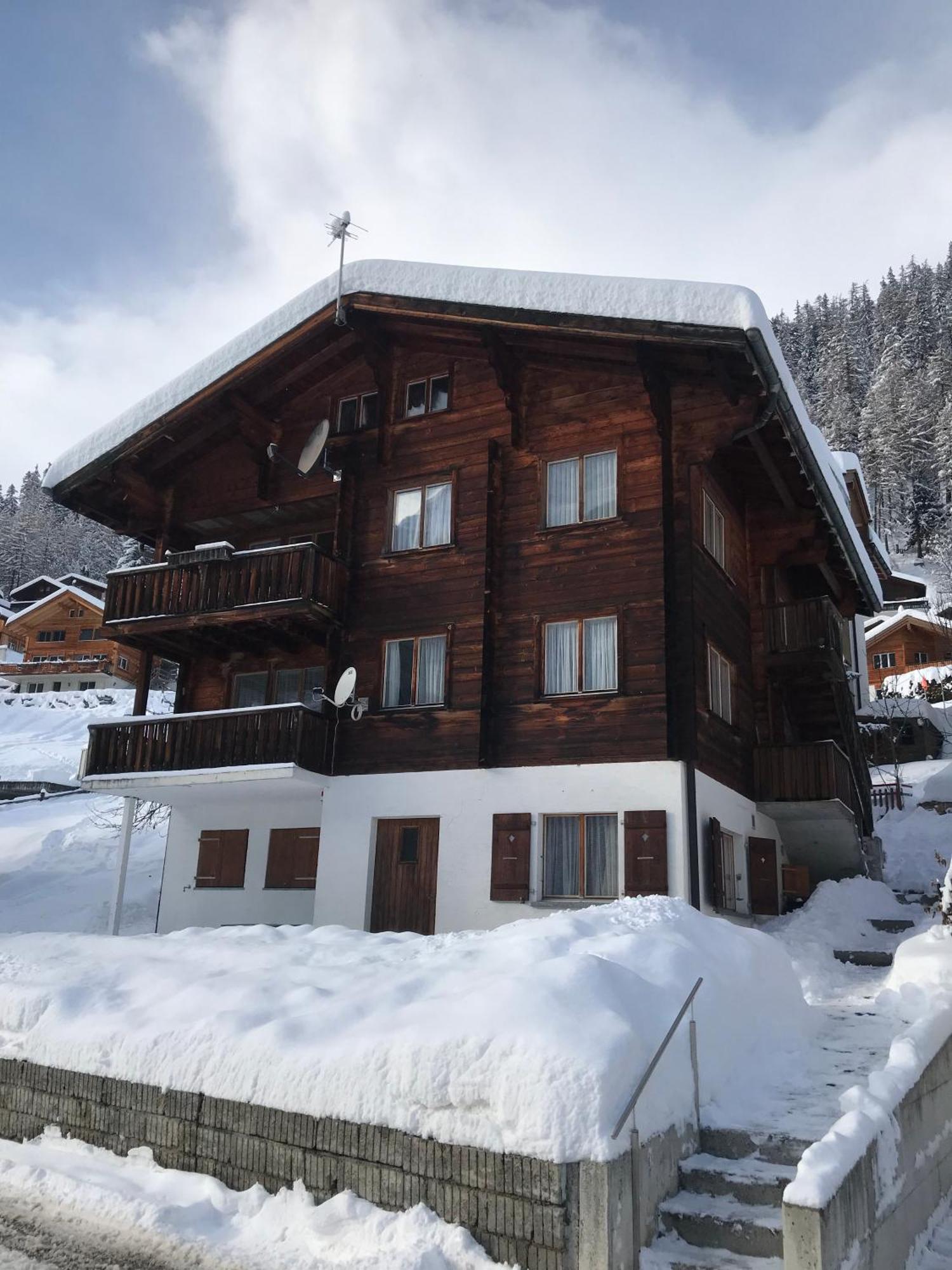 Ferienwohnung Im Chalet Boubou Wiler Luaran gambar